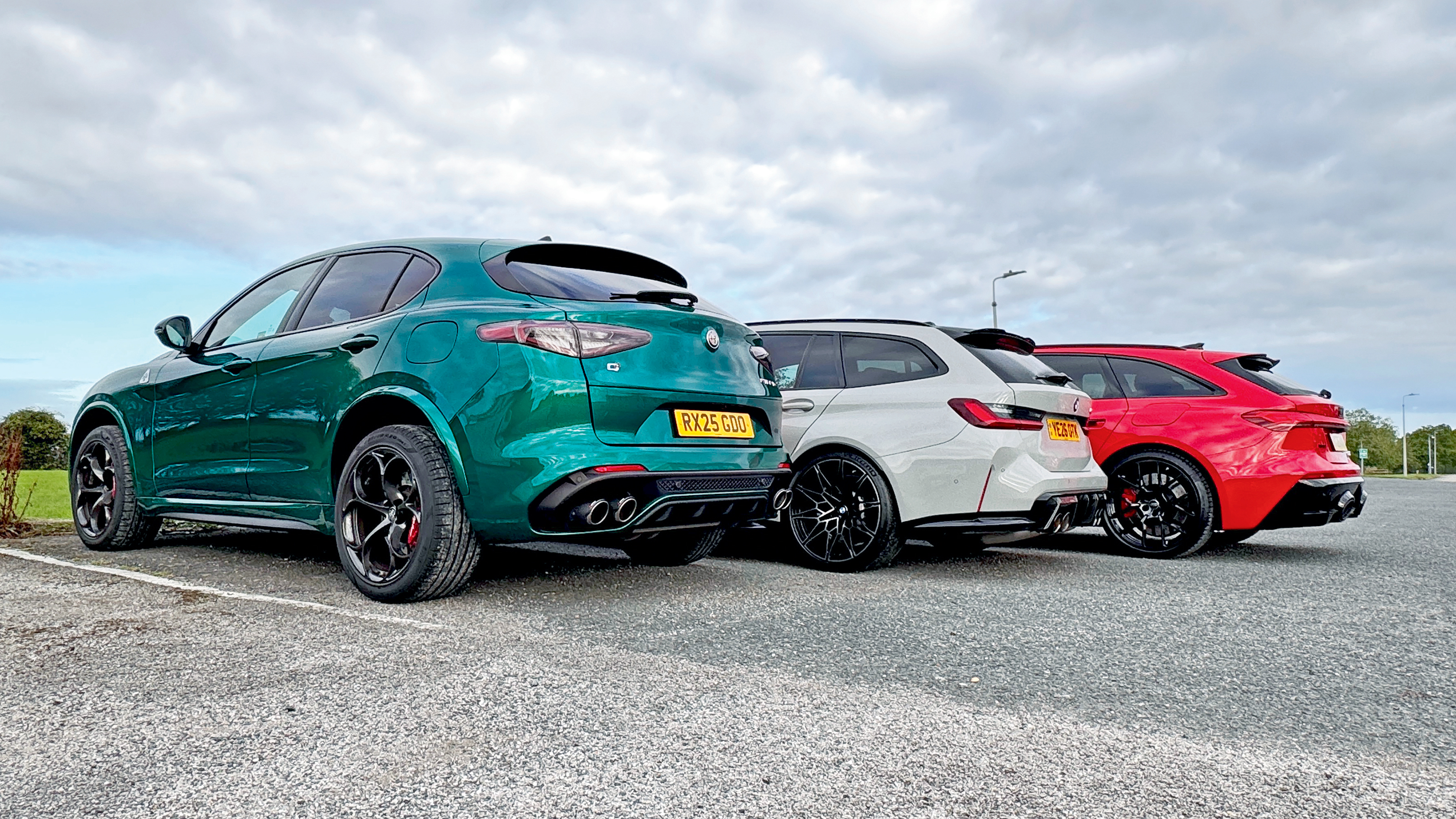 Alfa Romeo Stelvio Quadrifoglio - rear 3/4 with fast estates