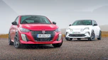 Alpine A290 vs Peugeot E-208 GTi - front end