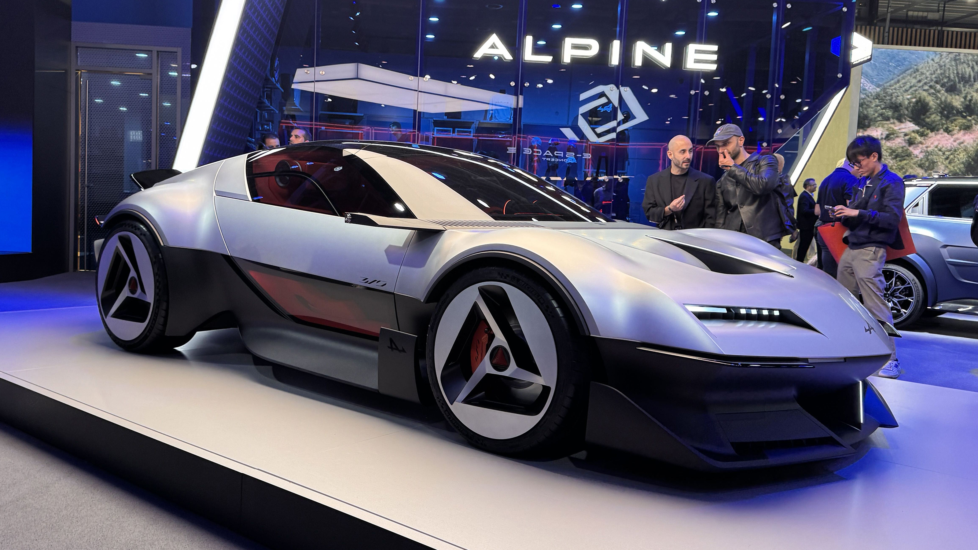Alpine A310 Vision concept - front, Paris Motor Show 2026
