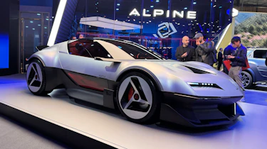 Alpine A310 Vision concept - front, Paris Motor Show 2026