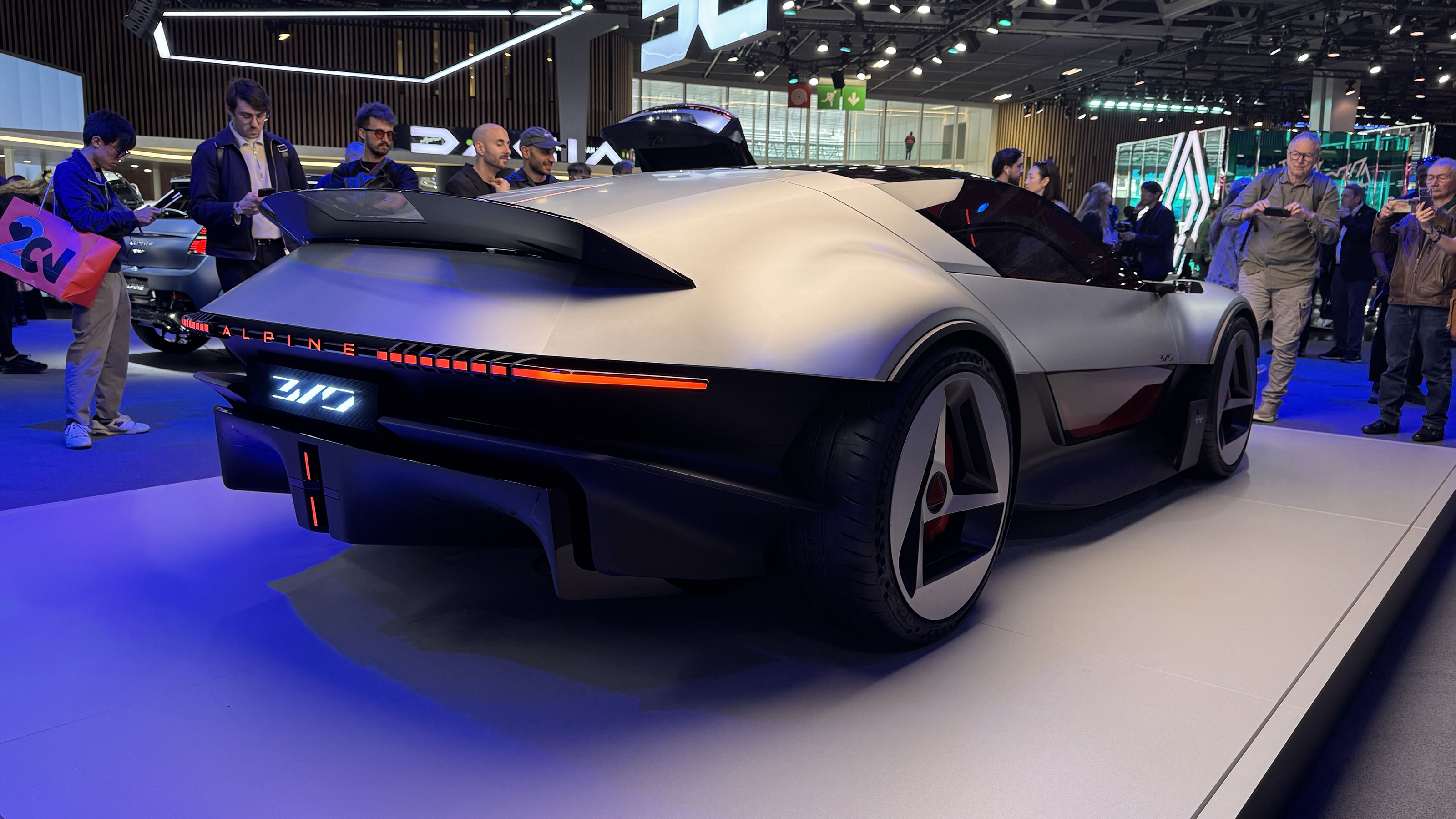 Alpine A310 Vision concept - rear, Paris Motor Show 2026