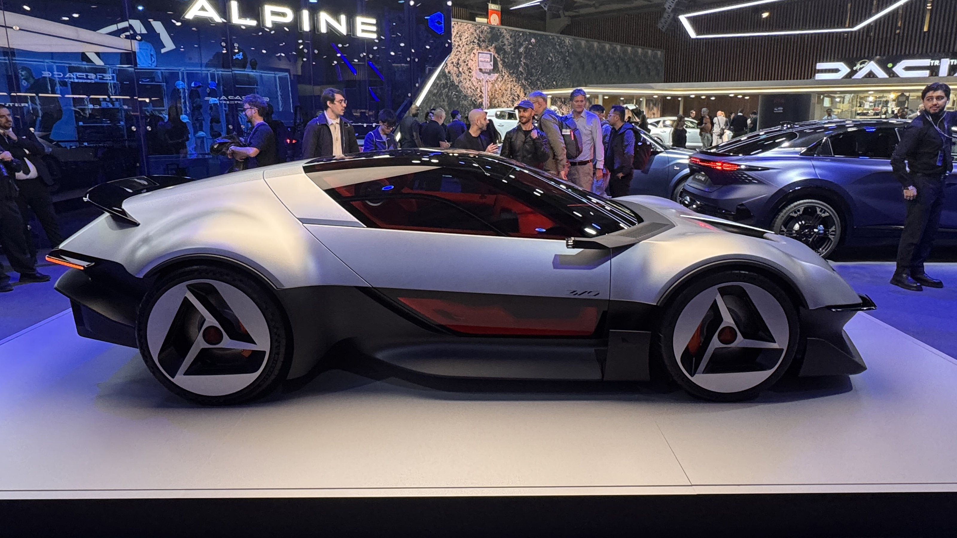 Alpine A310 Vision concept - side, Paris Motor Show 2026