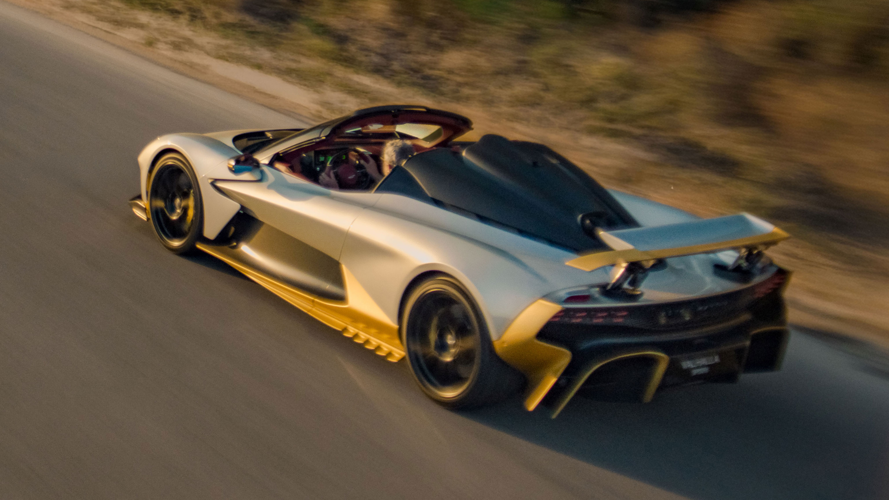 Aston Martin Valhalla Spider - rear tracking