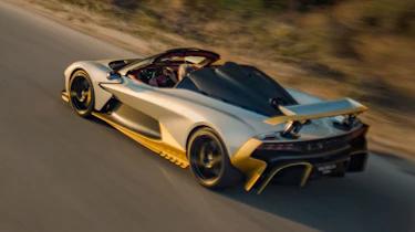 Aston Martin Valhalla Spider - rear tracking