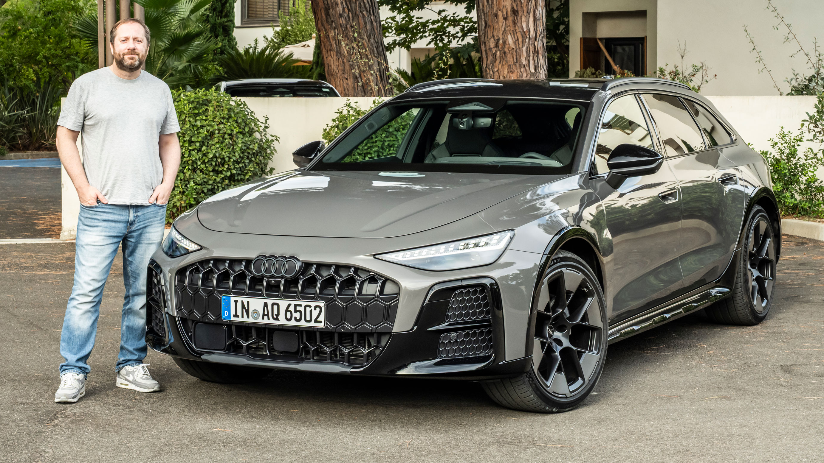 Dave Humphries with the Audi A6 allroad Vorsprung