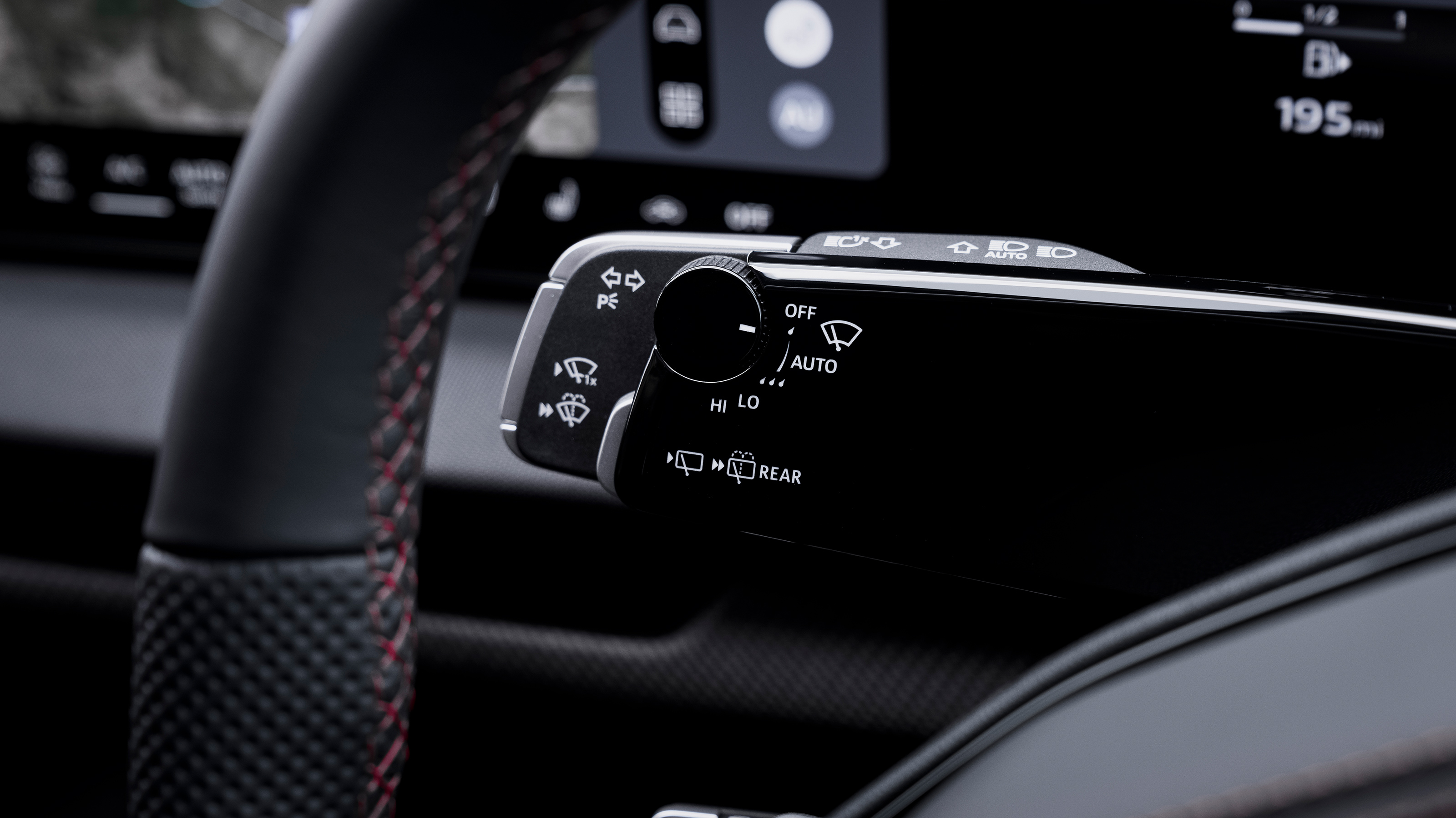 Audi Q7 - indicator and wiper controls