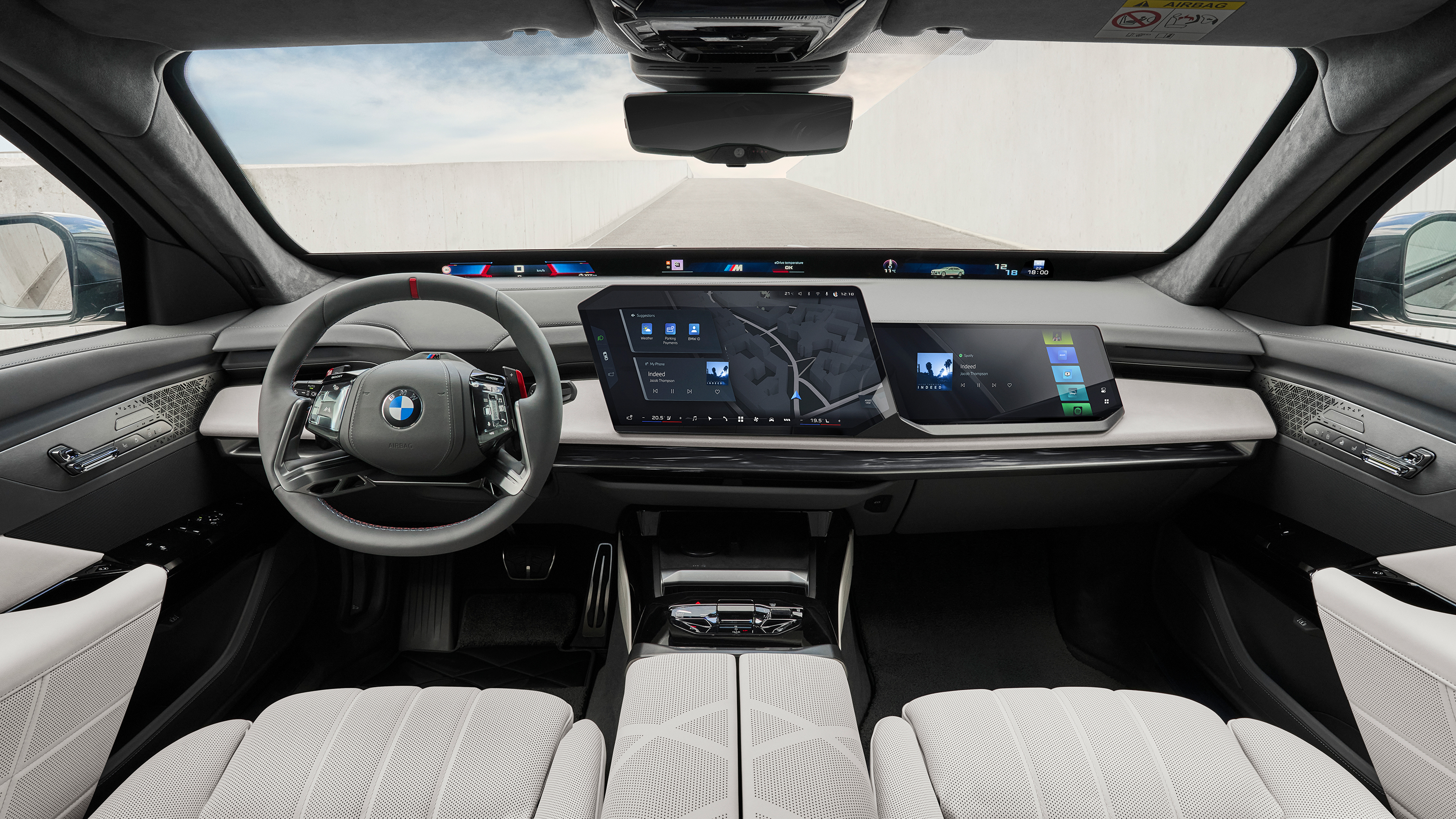 New BMW Concept 7 Protection - dashboard