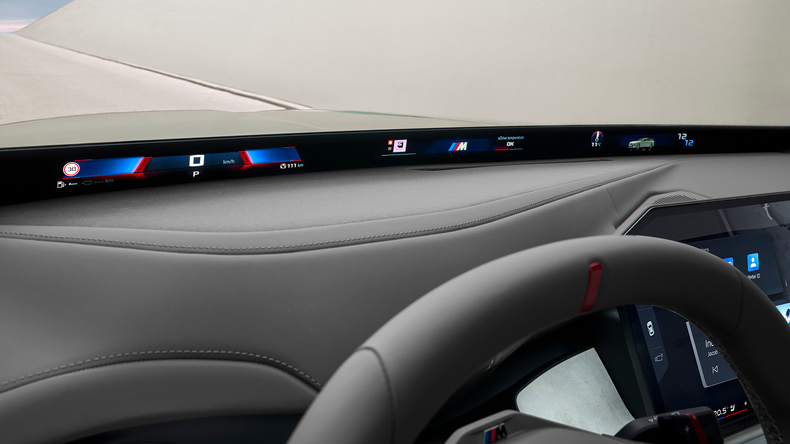New BMW Concept 7 Protection - display