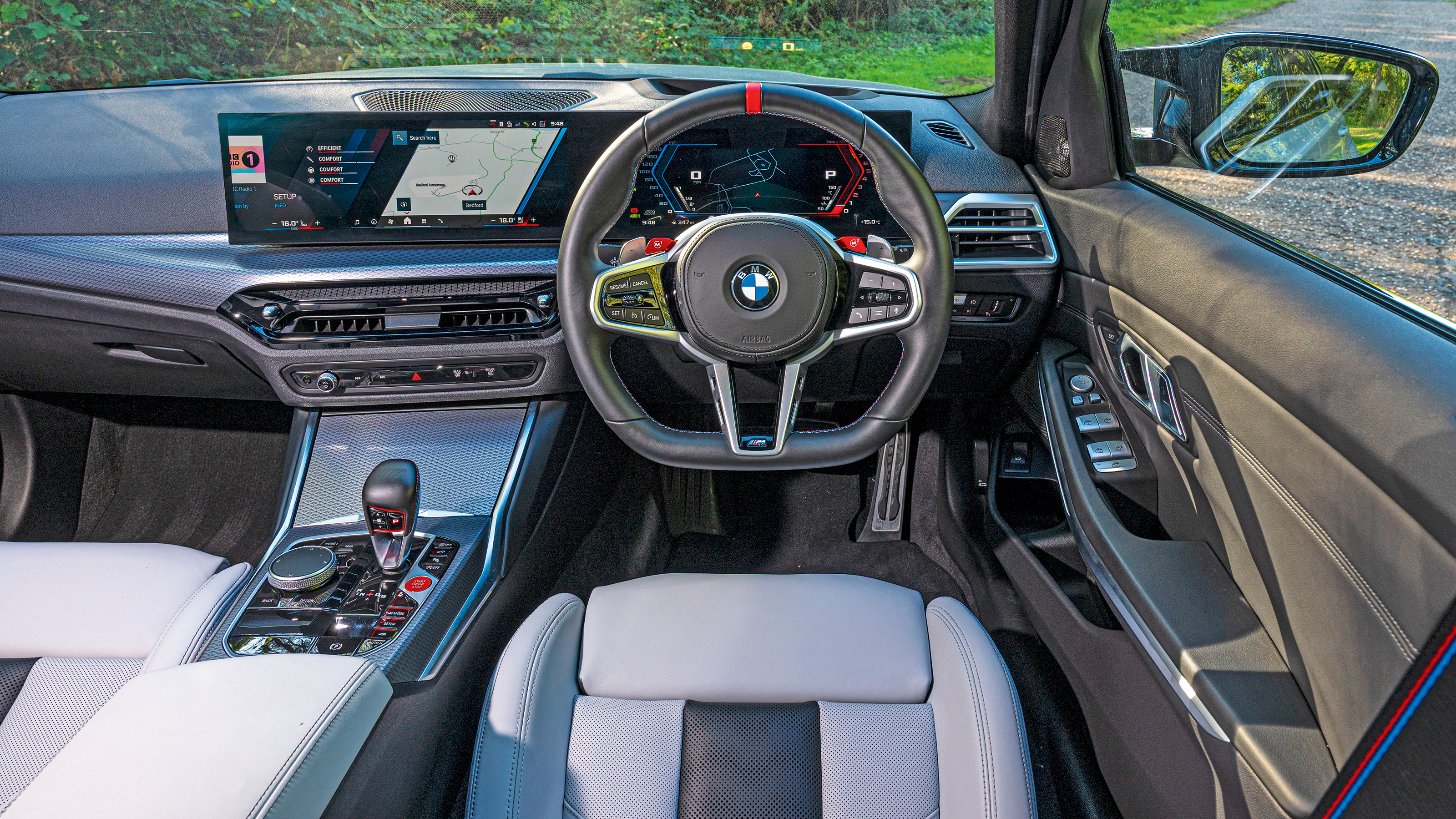 BMW M3 Touring - driver view