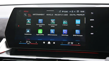 BMW X2 - infotainment screen