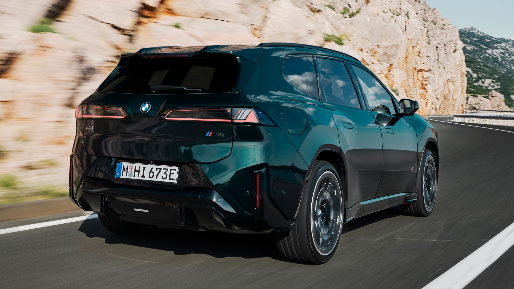 BMW iX3 M60 - rear