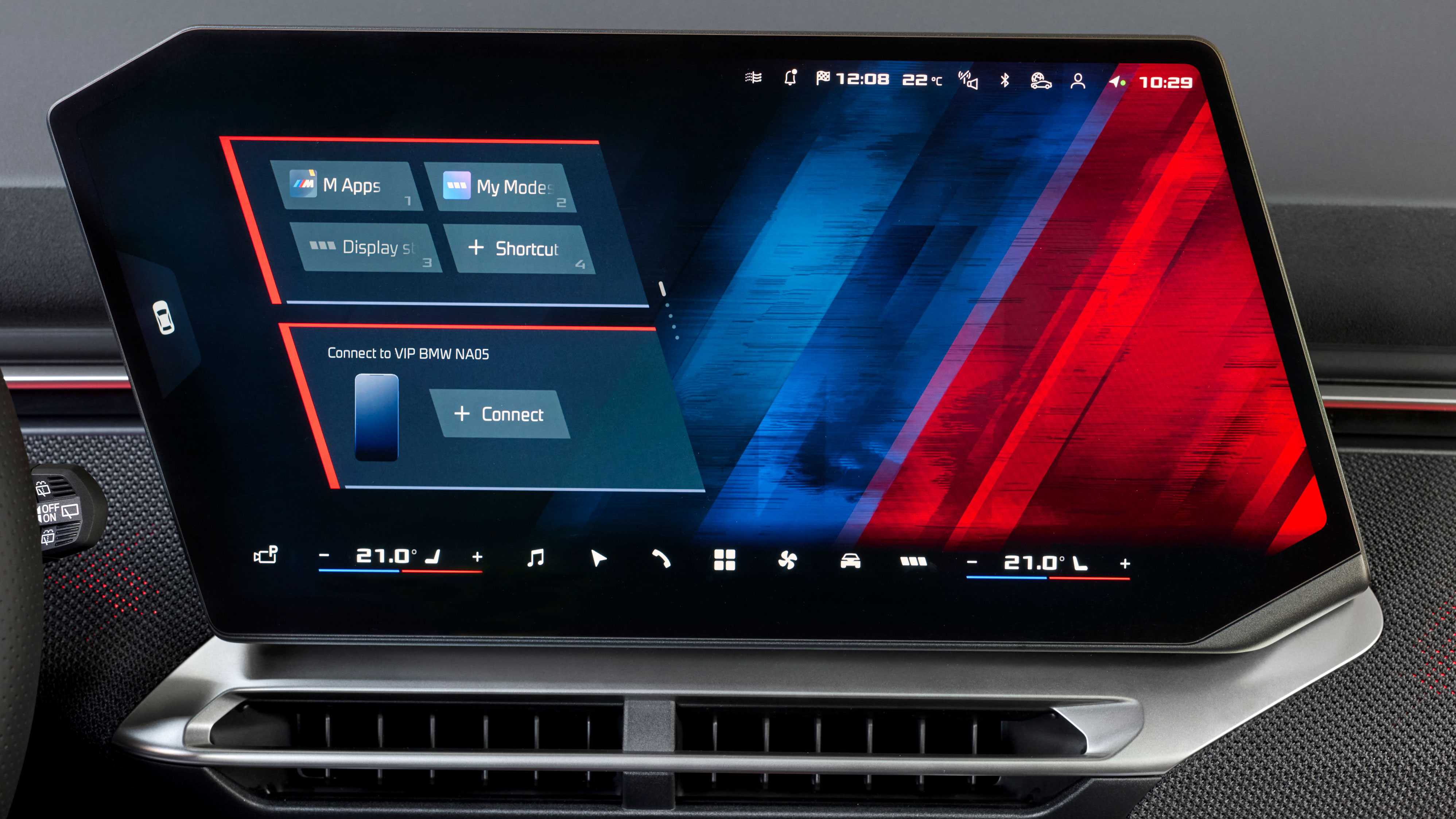 BMW iX3 M60 - screen