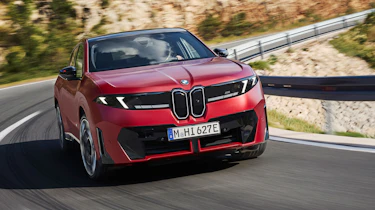 BMW iX4 M60 - front cornering