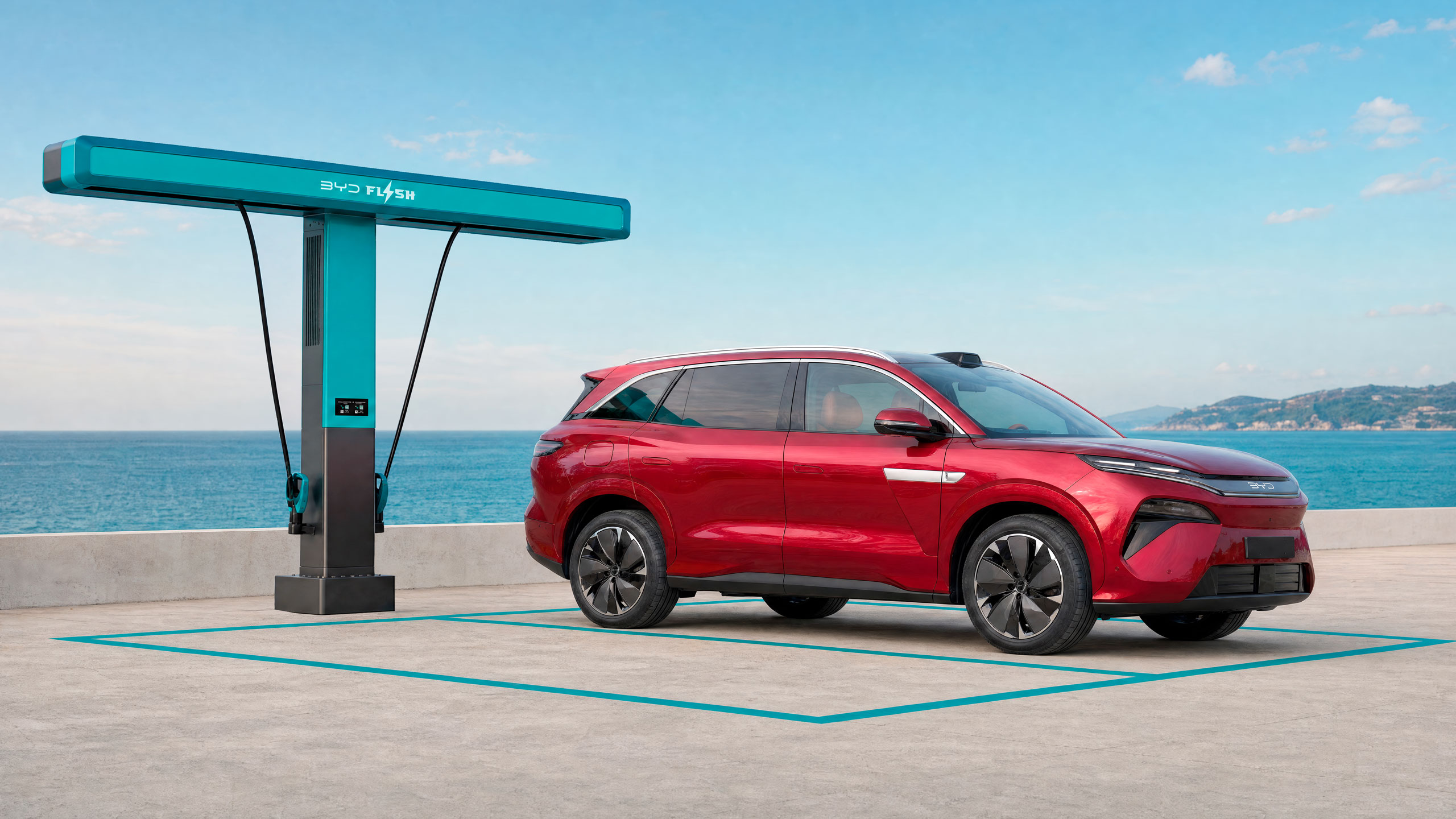 BYD Atto 8 - charging