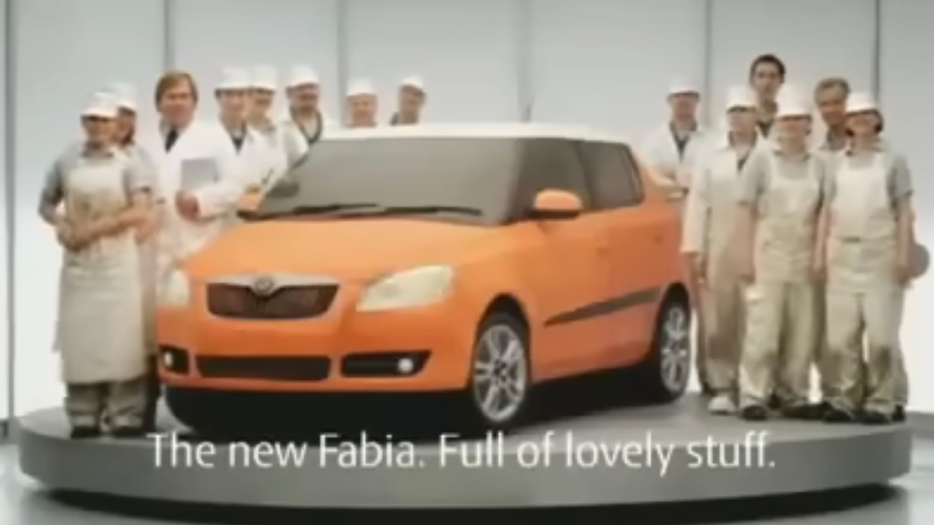 Skoda cake advert