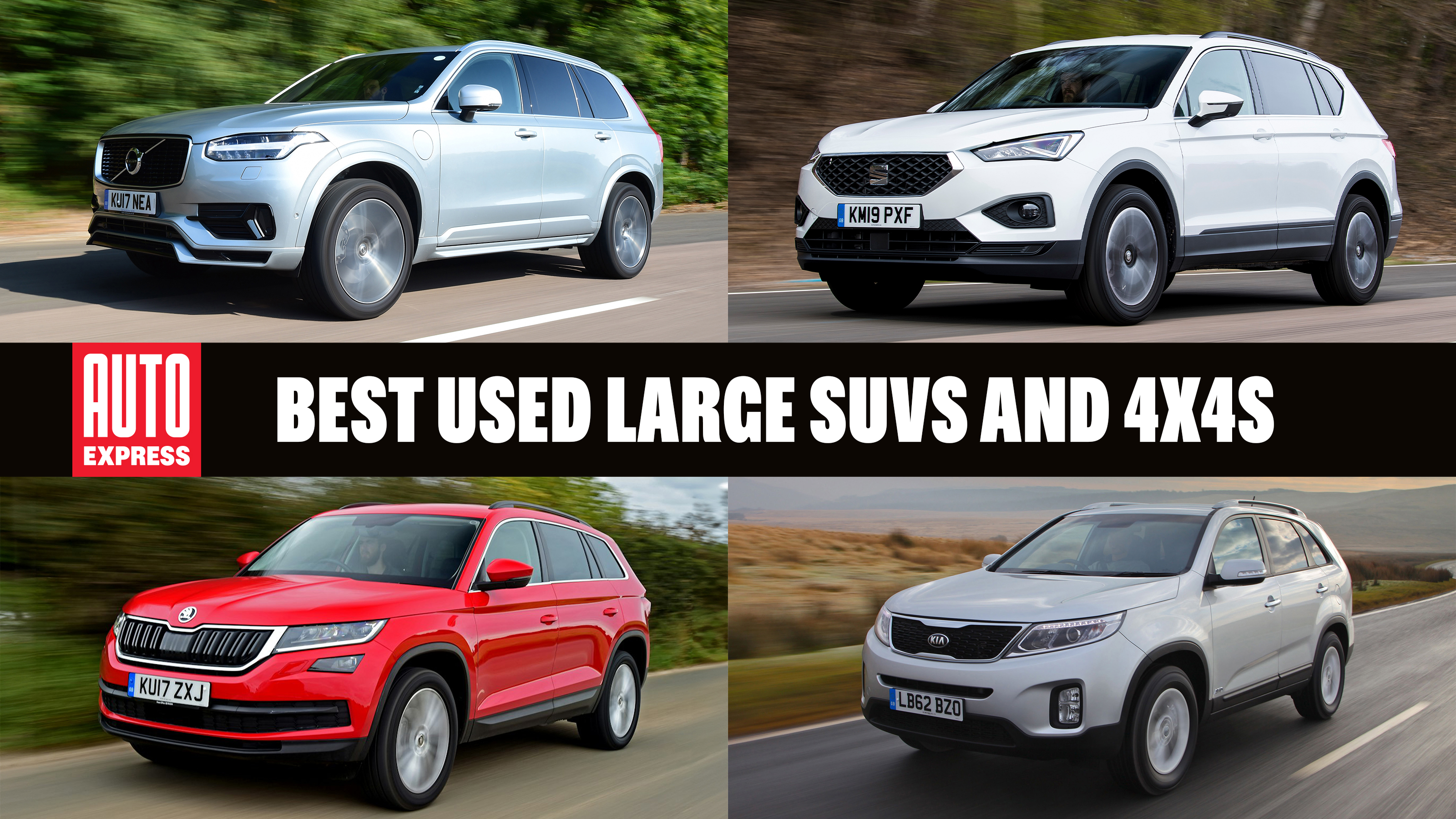 Best large SUVs - header image