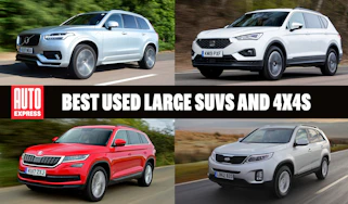 Best large SUVs - header image