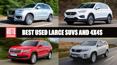 Best large SUVs - header image
