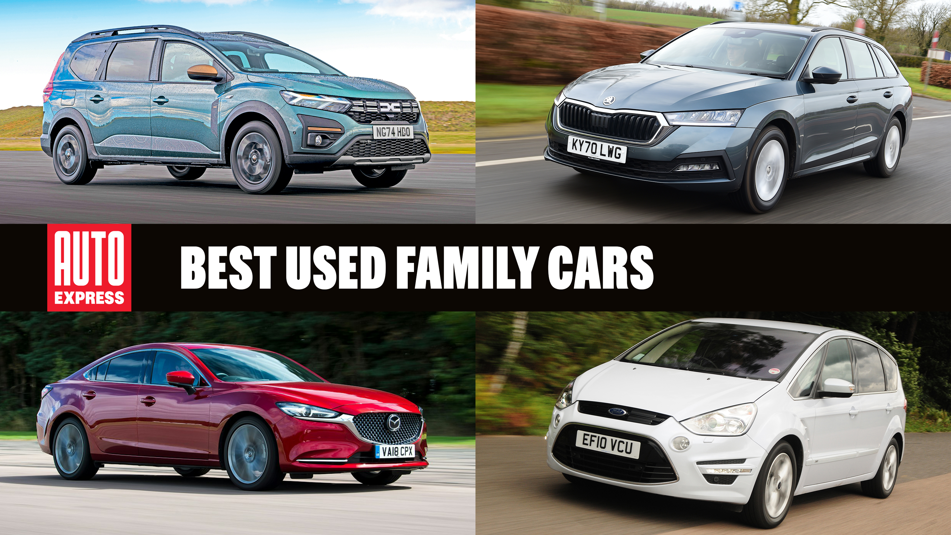 Best used family cars - header