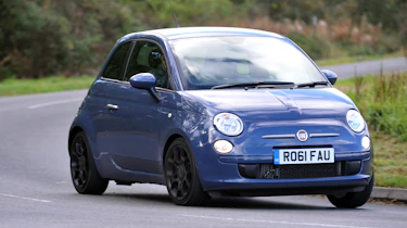 Fiat 500 -front cornering