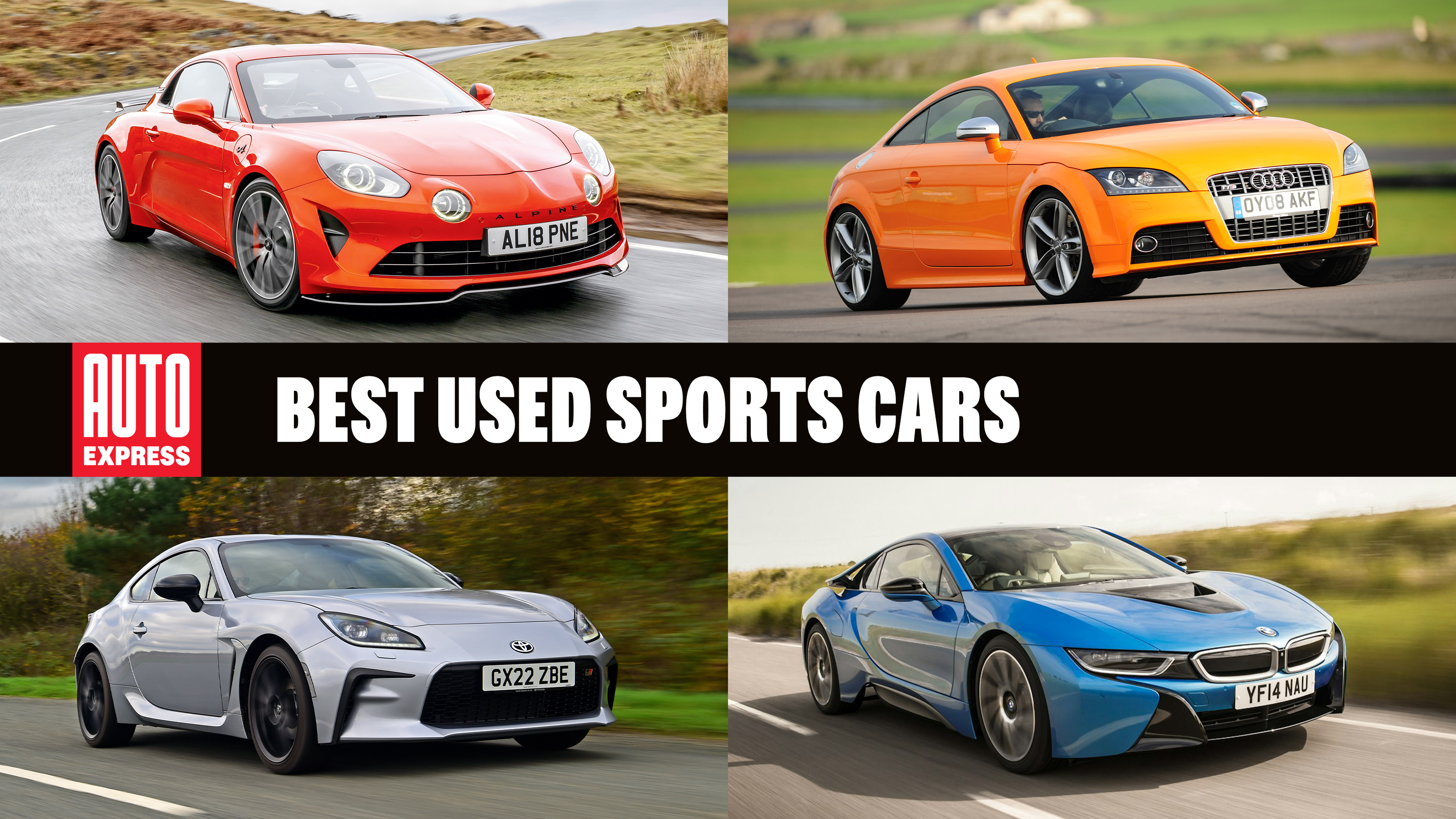 Best used sports cars - header image 