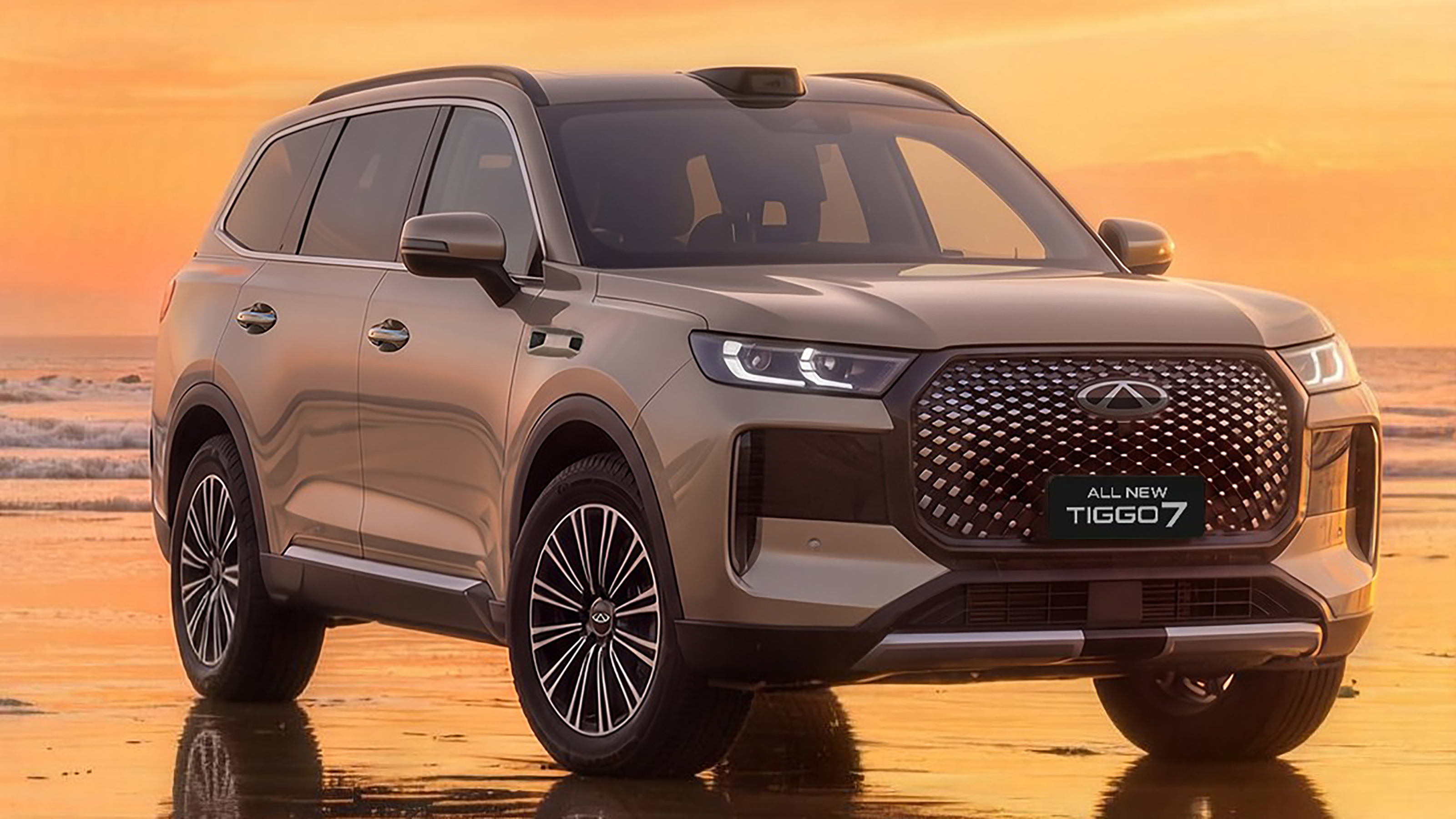New 2027 Chery Tiggo 7 - front 3/4