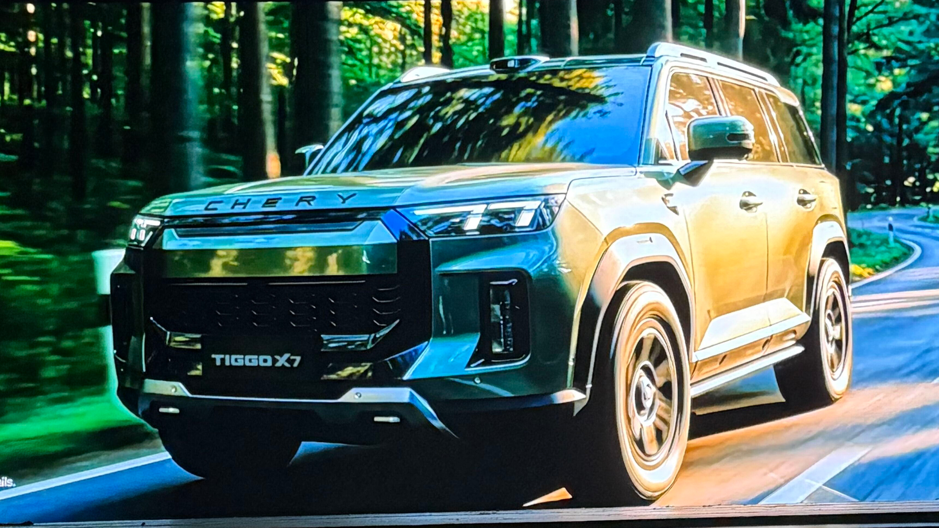Chery Tiggo X7 - dynamic 
