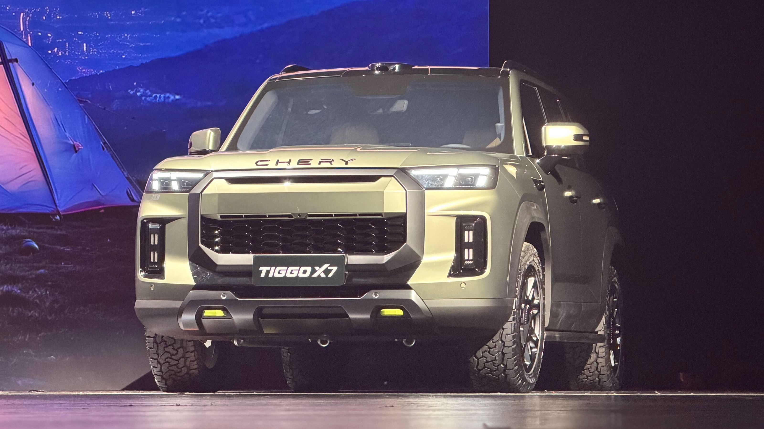 Chery Tiggo X7 - front end