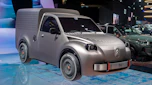 Citroen 2CV Fourgonnette at the Paris Motor Show - front static