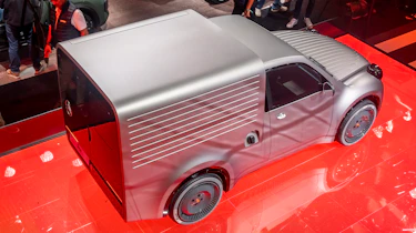 Citroen 2CV Fourgonnette at the Paris Motor Show - rear