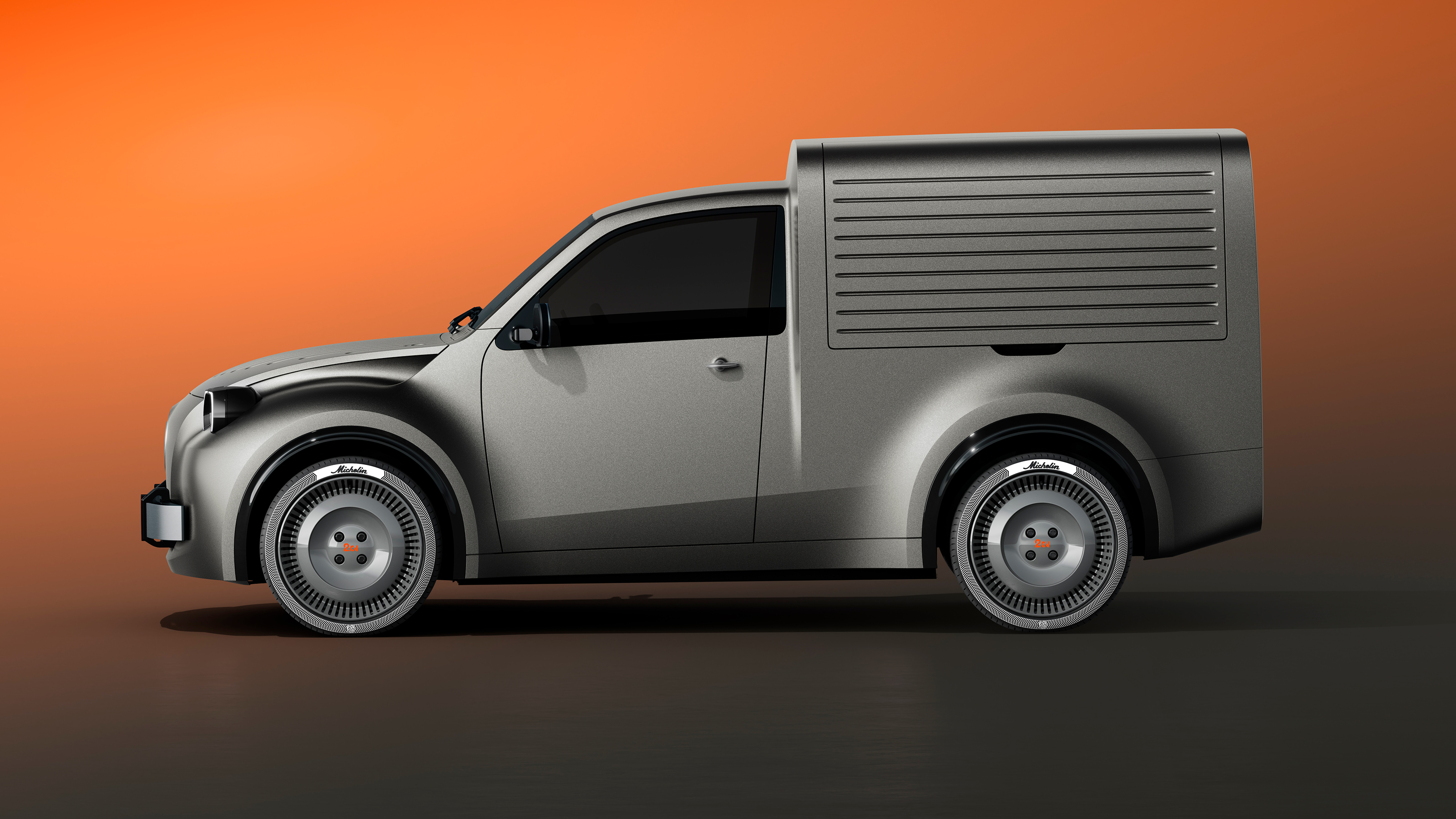 Citroen 2CV Fourgonnette - side