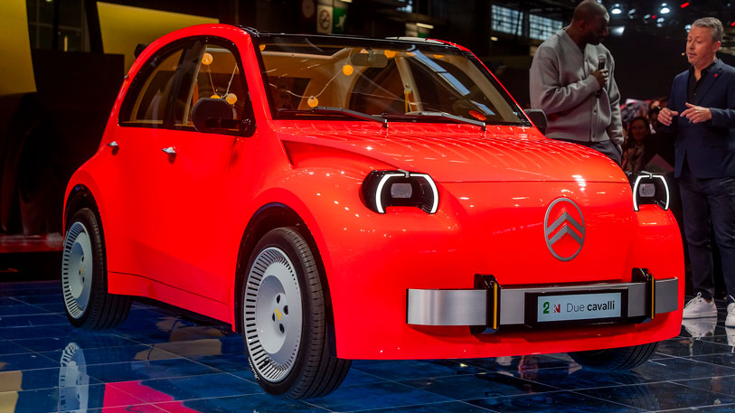 Citroen 2CV concept - Paris front