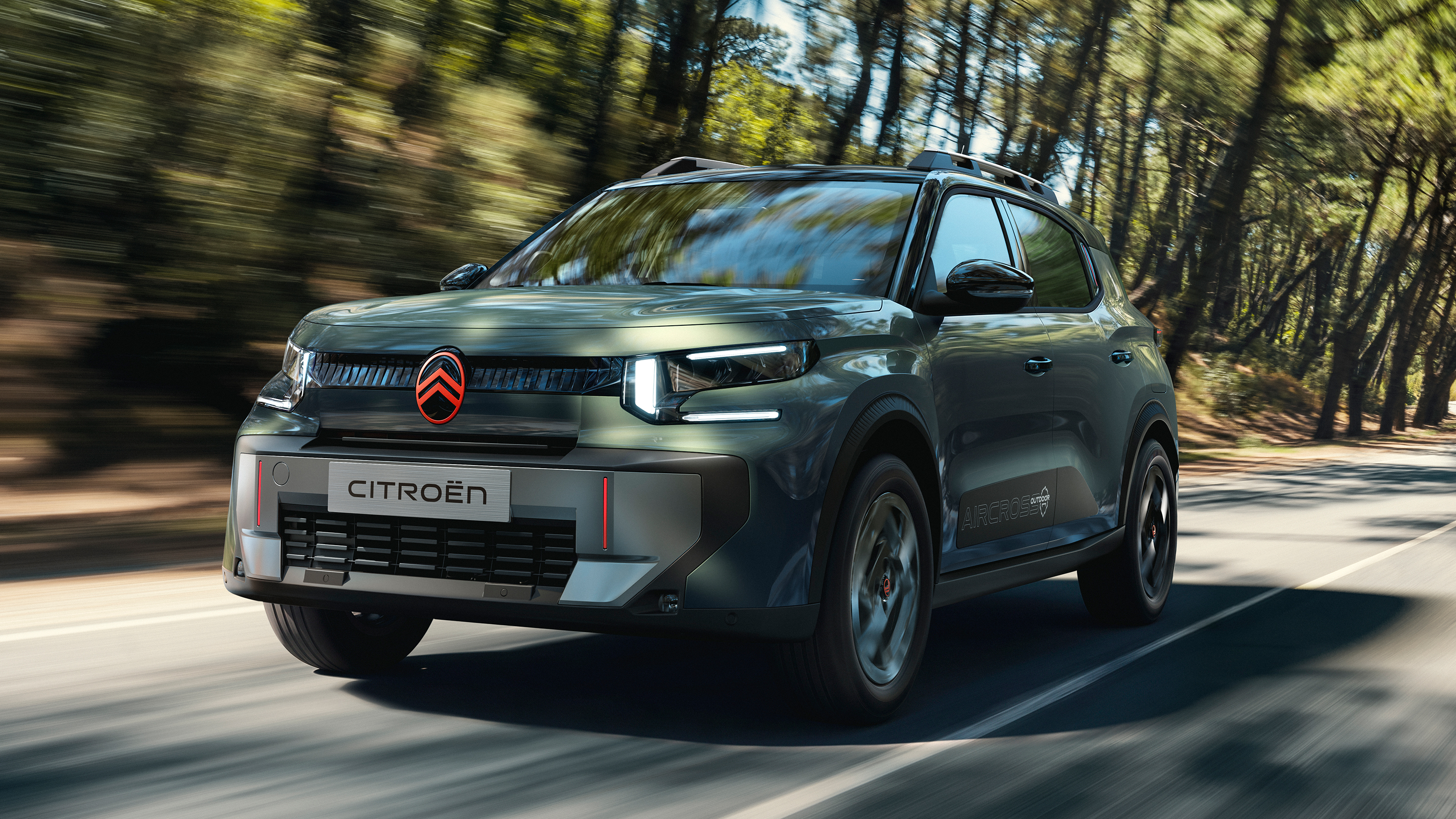 Citroen C3 and C3 Aircross Outdoor trim - front 3/4
