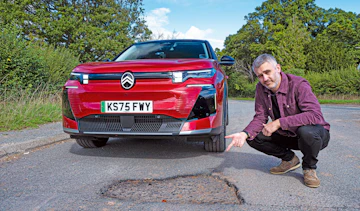 Citroen e-C5 Aircross - pothole header