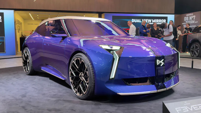 Watch out MINI! A new DS supermini has gone on display in Paris