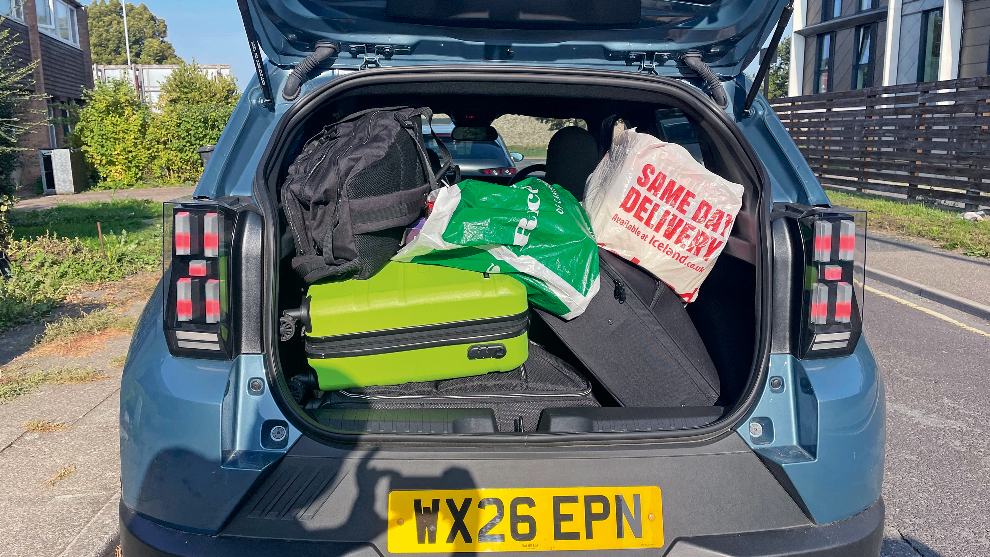 Fiat Grande Panda - boot space