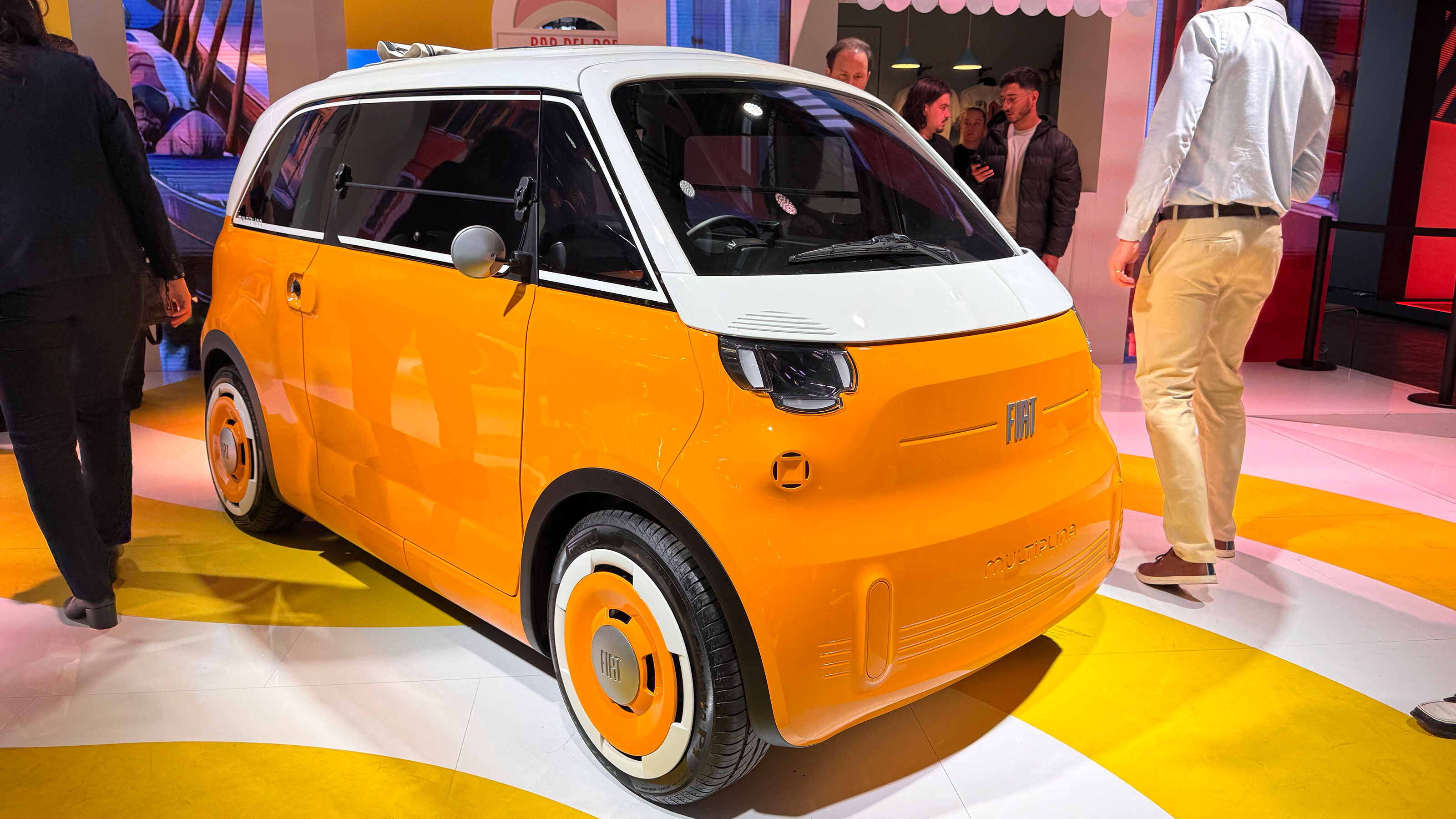 Fiat Multiplina on display at the 2026 Paris Motor Show