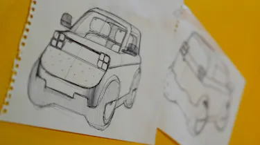 Fiat Pandina drawing