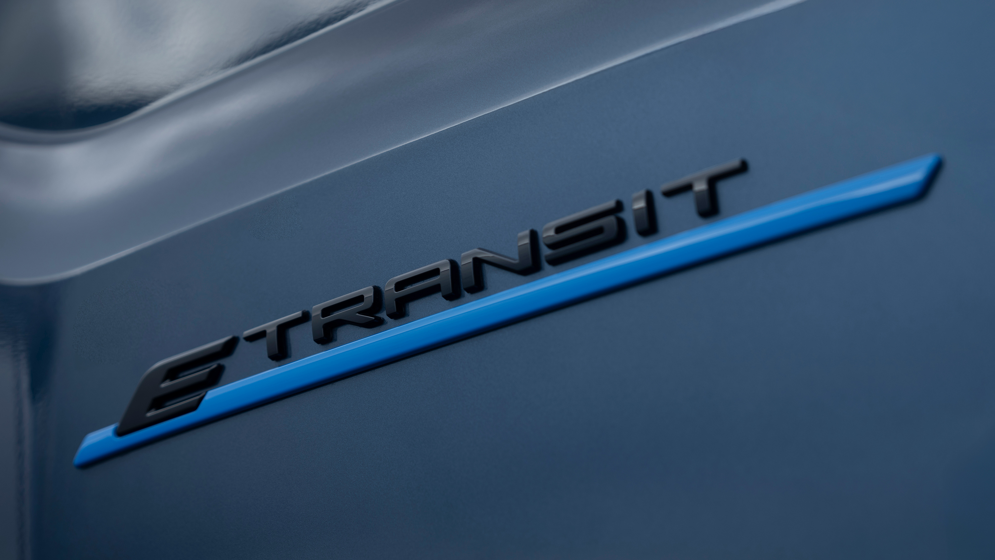 Ford E-Transit badge