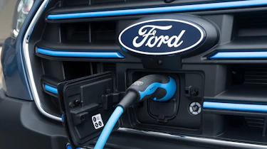 Ford E-Transit - charging port