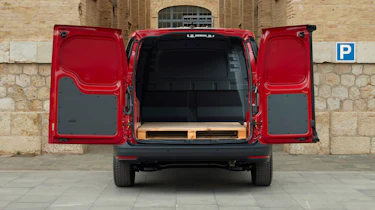 Ford Transit connect - load bay with pallet