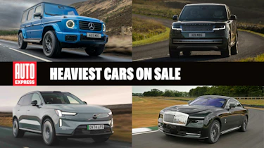Heaviest cars on sale - header image