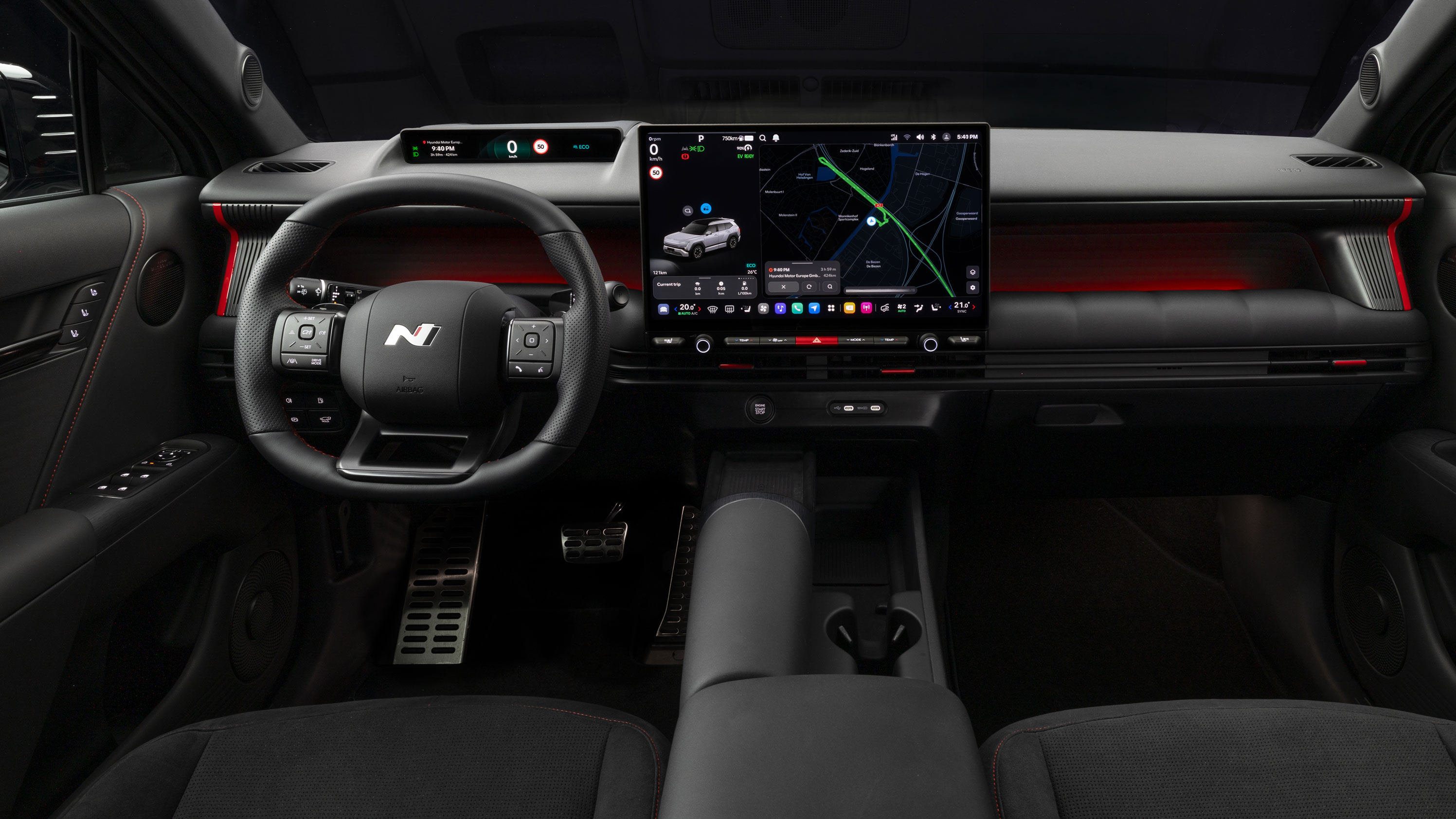 Hyundai Tucson N Line - dash