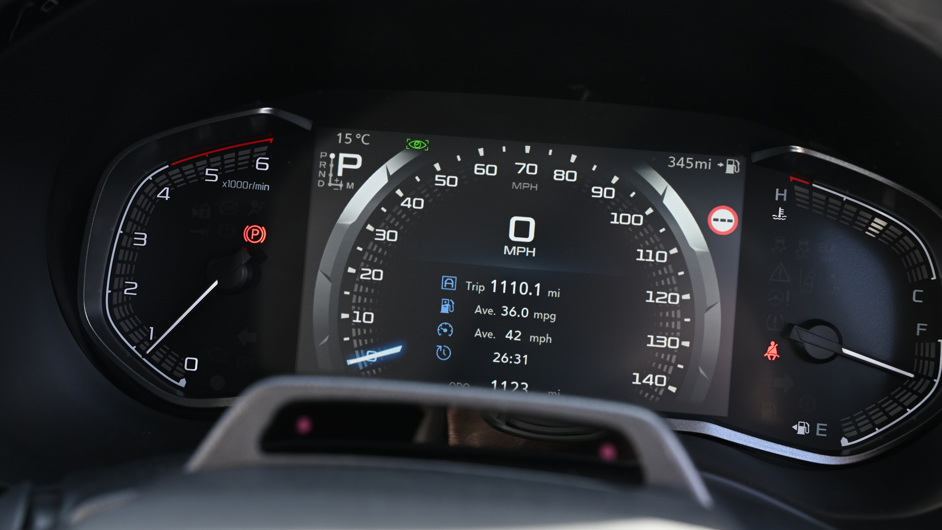 Isuzu D-Max - instrument cluster