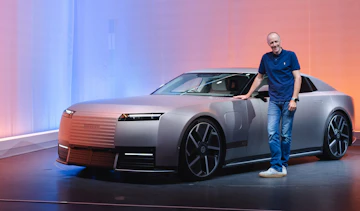 Jaguar Type 01 - Phil with the Jag