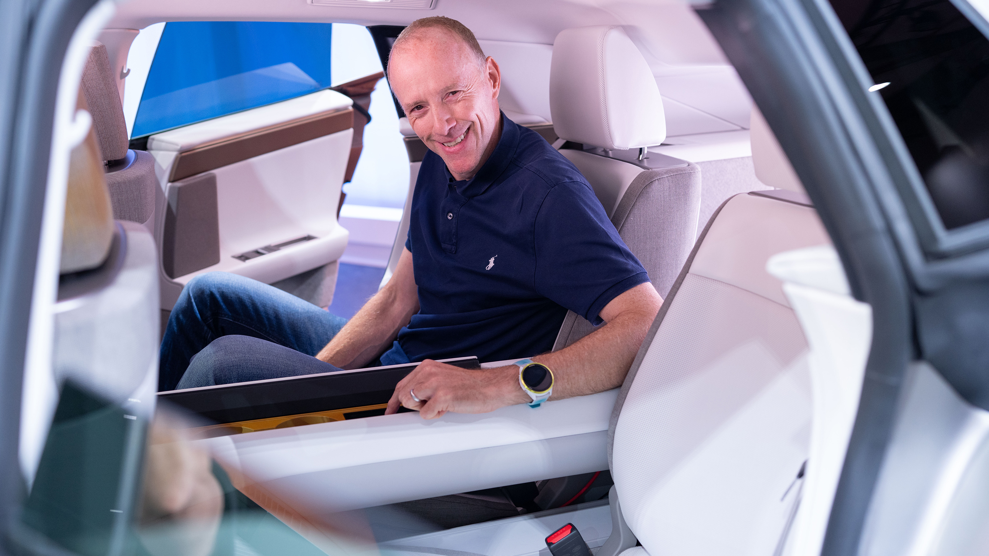 Jaguar Type 01 - Phil McNamara rear seats