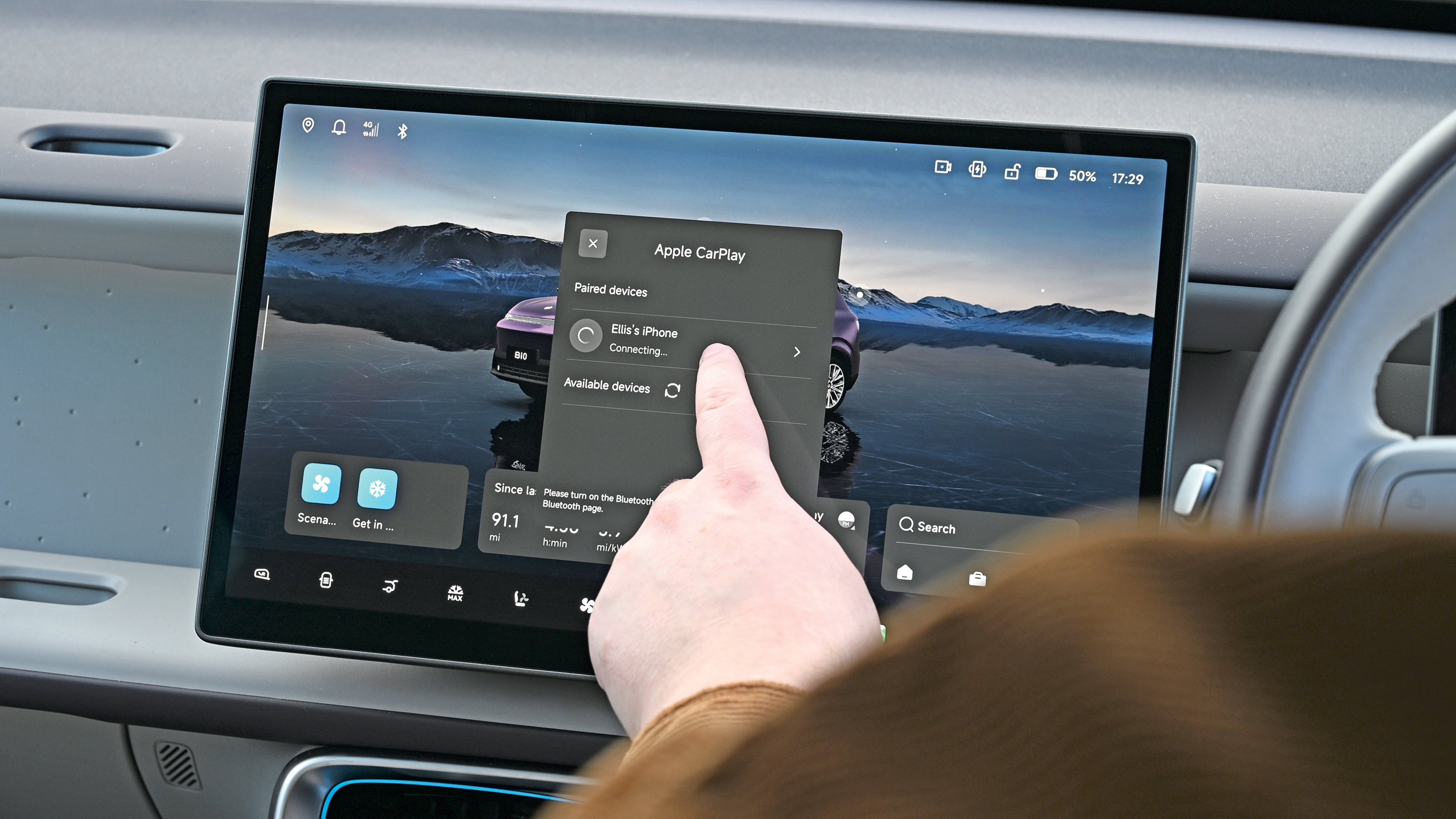 Leapmotor B10 - infotainment