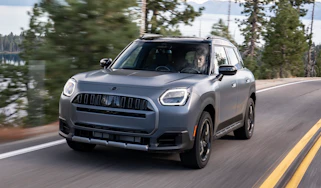 MINI Countryman Untamed - front tracking on road