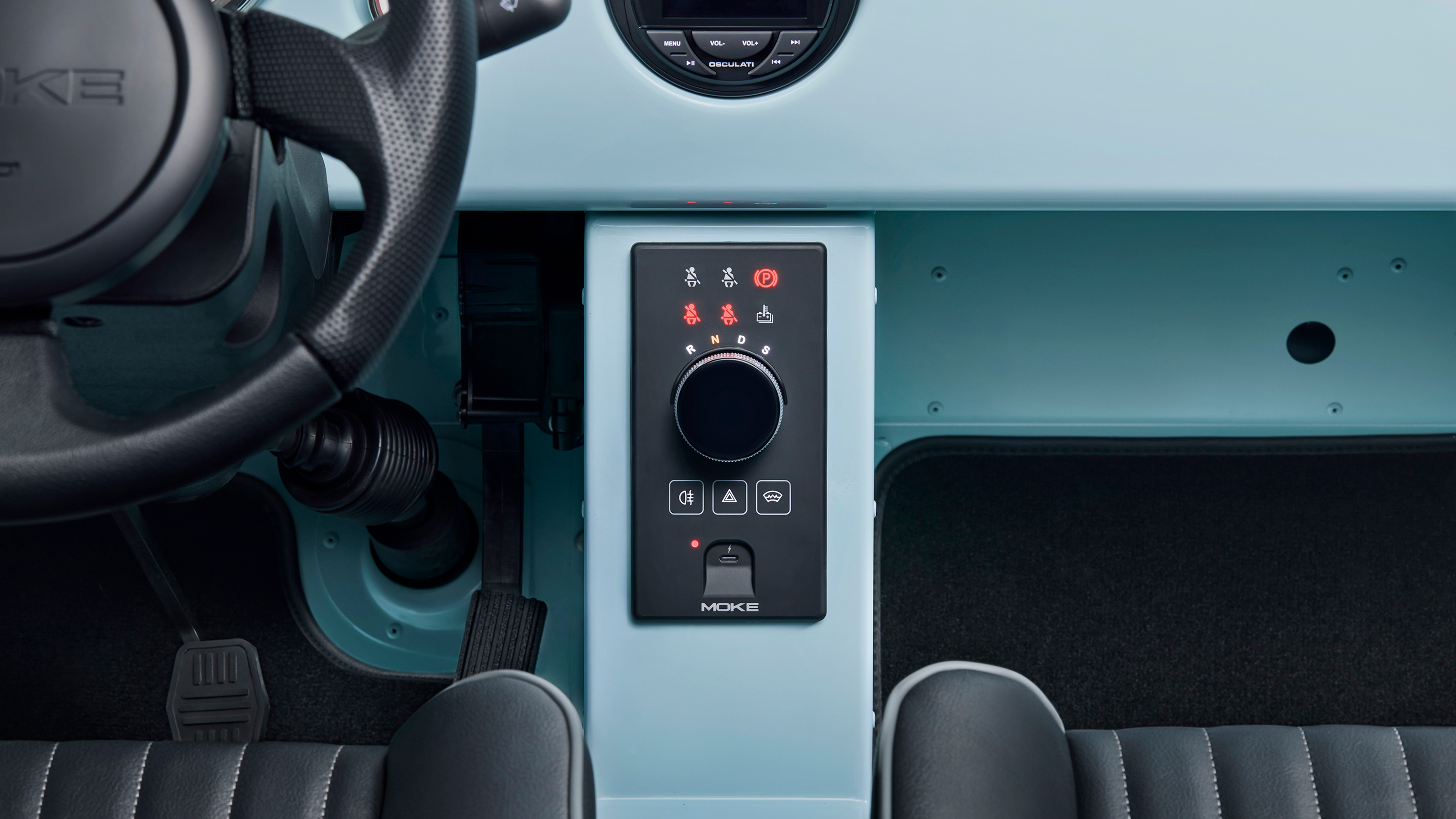 MOKE Mk2 - centre console
