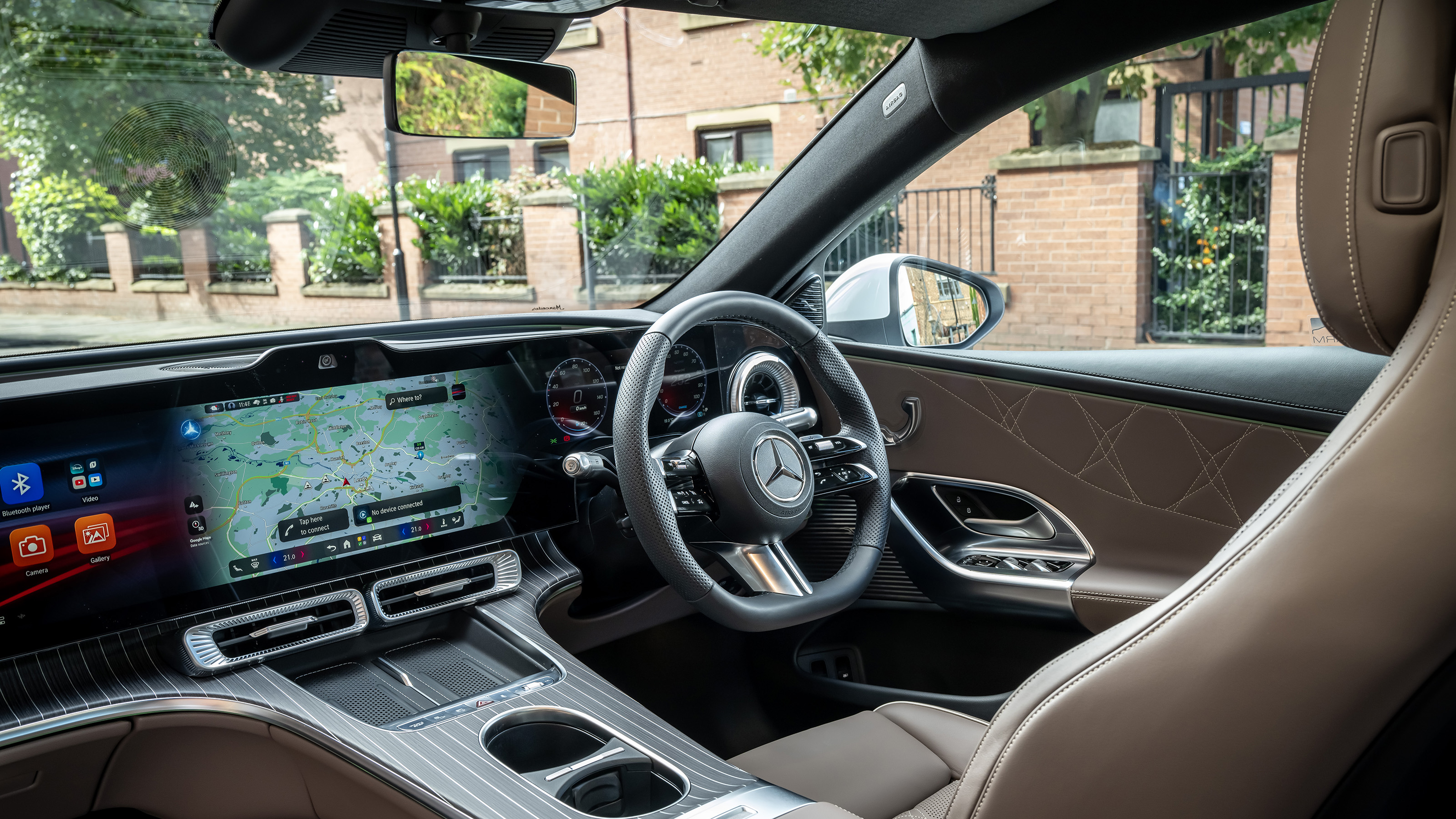 Mercedes C-Class Electric UK - interior 